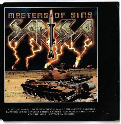 CD SARISSA – MASTERS OF SINS