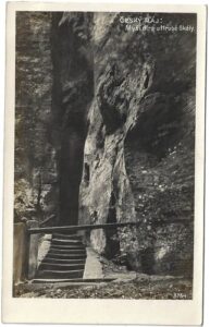 ČESKÝ RÁJ: MYŠÍ DÍRA U HRUBÉ SKÁLY pohlednice