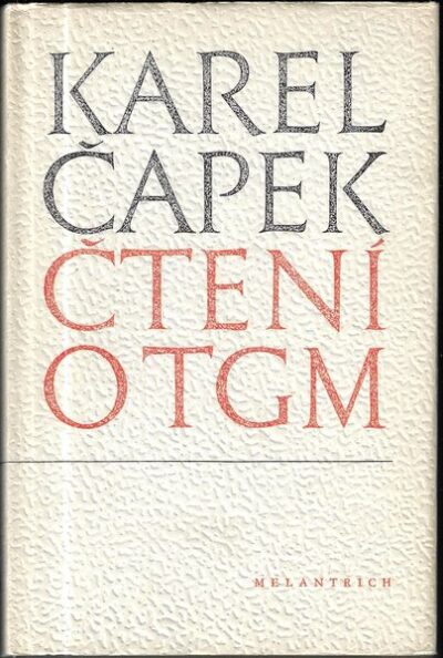 ČTENÍ O TGM – Karel Čapek