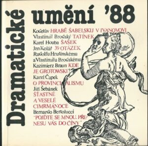DRAMATICKÉ UMĚNÍ 88 – Redaktor Aleš Fuchs