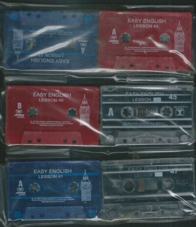 EASY ENGLISH LESSONS 37-48 MC kazeta