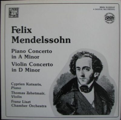 FELIX MENDELSSOHN – PIANO CONCERTO IN A MINOR LP deska