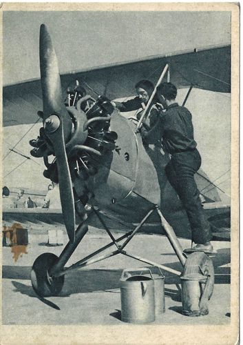 HISTORICKÉ LETADLO pohlednice