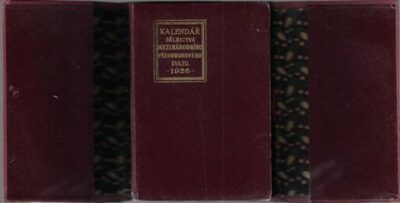 KALENDÁŘ DĚLNICTVA MEZINÁRODNÍHO VŠEODBOROVÉHO SVAZU 1926 kalendář