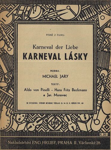 KARNEVAL LÁSKY – Hudba Michael Jary