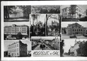KOSTELEC N. ORL. pohlednice