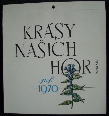 KRÁSY NAŠICH HOR kalendář