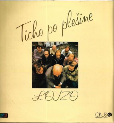 LOJZO – TICHO PO PLEŠINE LP deska