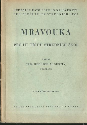 MRAVOUKA – Napsal Bedřich Augustin