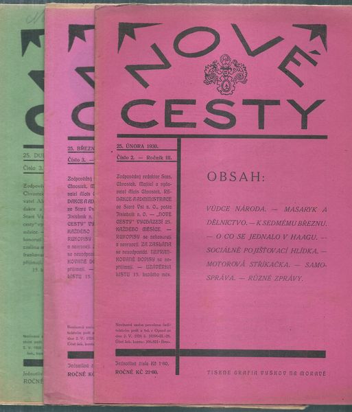 NOVÉ CESTY - ROČNÍK III. – detail 2