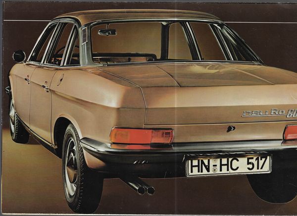 NSU RO 80 – detail 1