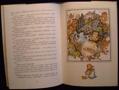 O VOUSATÉ PRINCEZNĚ A JINÉ POHÁDKY – František Čečetka