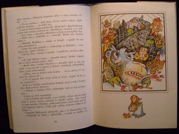 O VOUSATÉ PRINCEZNĚ A JINÉ POHÁDKY – František Čečetka