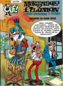 OLÉ! N. 112 – MORTADELO Y FILEMÓN Y PEPE GOTERA Y OTILIO – Francesco Ibánez