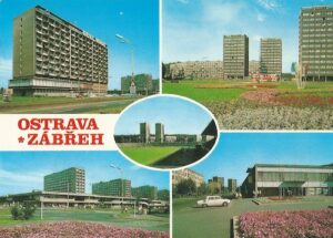 OSTRAVA – ZÁBŘEH pohlednice