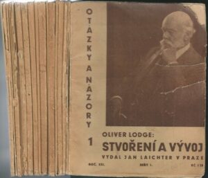 OTÁZKY A NÁZORY 1-24, ROČ. XXI. – Oliver Lodge