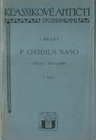 P. OVIDIUS NASO – VÝBOR Z JEHO BÁSNÍ