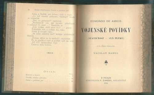 PÁD DOMU USHEROVÝCH / Z MOŘE A POBŘEŽÍ / VOJENSKÉ POVÍDKY / CARMEN / JINAK HLAVA, JINAK SRDCE – detail 2