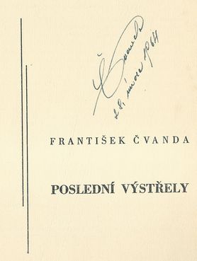 POSLEDNÍ VÝSTŘELY – detail 1