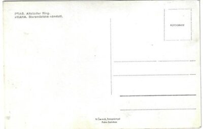 PRAHA – STAROMĚSTSKÉ NÁMĚSTÍ pohlednice