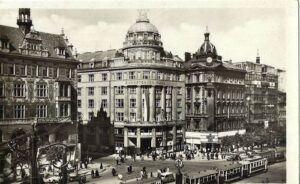 PRAHA: VÁCLAVSKÉ NÁMĚSTÍ pohlednice