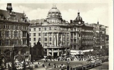 PRAHA: VÁCLAVSKÉ NÁMĚSTÍ pohlednice