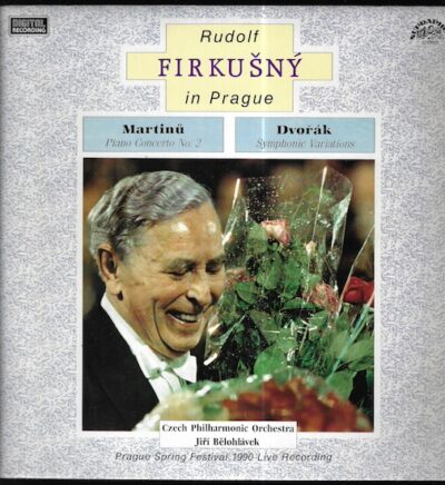 RUDOLF FIRKUŠNÝ IN PRAGUE LP deska