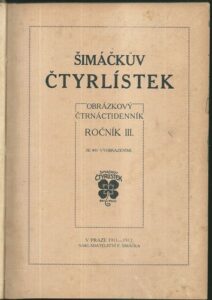 ŠIMÁČKŮV ČTYŘLÍSTEK