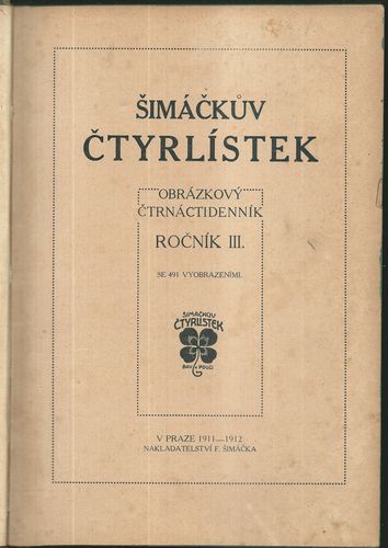 simacty ŠIMÁČKŮV ČTYŘLÍSTEK