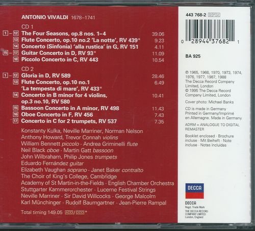 THE ESSENTIAL VIVALDI – detail 1