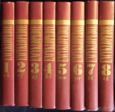 VŠEOBECNÁ ENCYKLOPEDIE DIDEROT – 8 SVAZKŮ