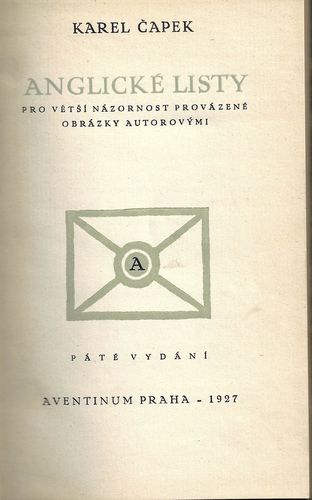 ANGLICKÉ LISTY – detail 1