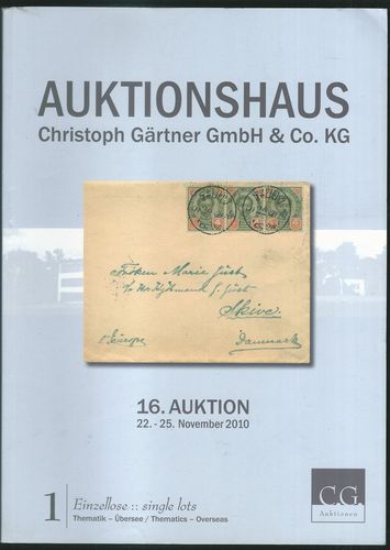 aukt1 AUKTIONSHAUS – 16. AUKTION CHRISTOPH GÄRTNER: 22.-25. NOVEMBER 2010