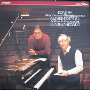 BRAHMS – PIANO CONCERTO No. 1 IN D MINOR, OP. 15 – KLAVIERKONZERT Nr. 1 D-MOLL (LP)