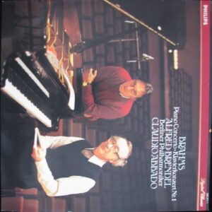 BRAHMS – PIANO CONCERTO No. 1 IN D MINOR, OP. 15 – KLAVIERKONZERT Nr. 1 D-MOLL (LP)