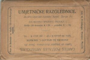 CARTES POSTALES ARTISTIQUES – ENVIRONS DE SPALATO I., DALMATIE pohlednice