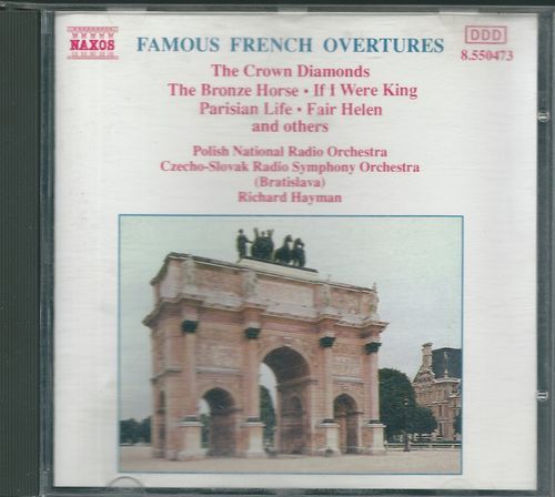 CD FAMOUS FRENCH OVERTURES