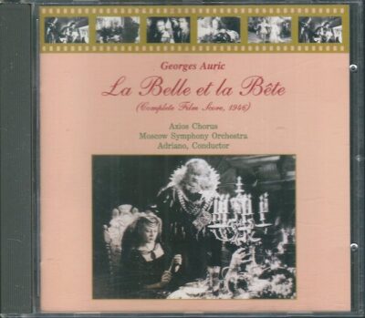 CD GEORGES AURIC – LA BELLE ET LA BETE