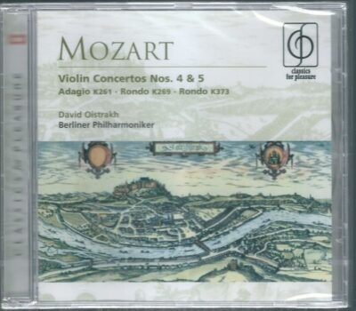 CD MOZART – VIOLIN CONCERTOS NOS. 4 & 5
