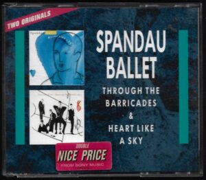 CD SPANDAU BALLET – THROUGH THE BARRICADES / HEART LIKE A SKY