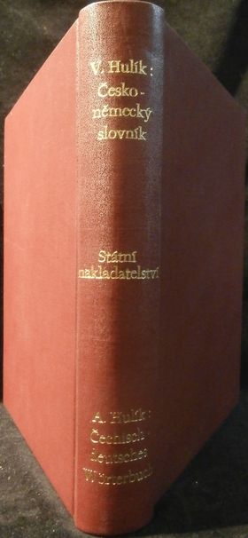 ČESKO-NĚMECKÝ SLOVNÍK – V. Hulík