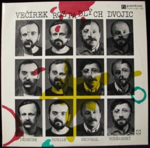 DĚDEČEK BURIAN / SKOUMAL VODŇANSKÝ – VEČÍREK ROZPADLÝCH DVOJIC (LP)