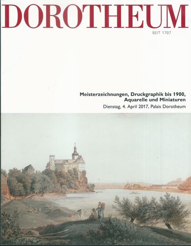 doro074 DOROTHEUM – MEISTERZEICHNUNGEN, DRUCKGRAPHIK BIS 1900, AQUARELLE UND MINIATUREN