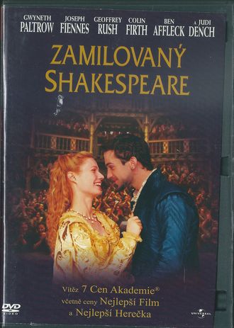 zamilsha DVD ZAMILOVANÝ SHAKESPEARE