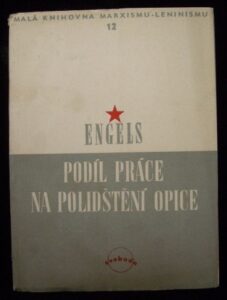 ENGELS – PODÍL PRÁCE NA POLIDŠTĚNÍ OPICE