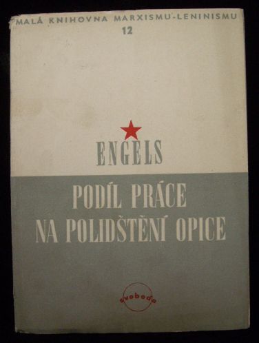 ENGELS – PODÍL PRÁCE NA POLIDŠTĚNÍ OPICE – Bedrich Engels