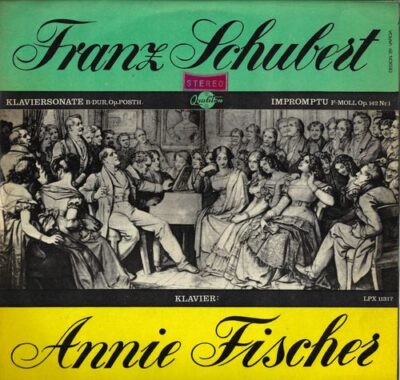 FRANZ SCHUBERT – KLAVIERSONATE B-DUR, OP. POSTH / IMPROMPTU F-MOLL, OP. 142 NR.1 LP deska