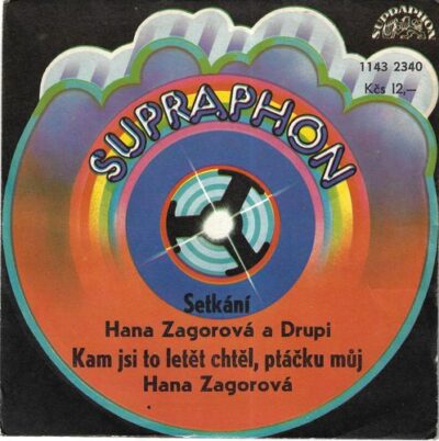 HANA ZAGOROVÁ – SETKÁNÍ / KAM JSI TO LETĚT CHTĚL, PTÁČKU MŮJ SP deska