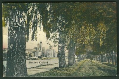 HRADEC KRÁLOVÉ 1947 pohlednice