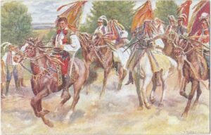 J. KOČÍ: JÍZDA KRÁLŮ pohlednice